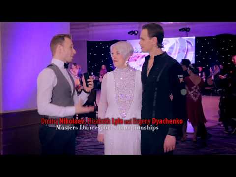 Elizabeth Lyle and Evgeny Dyachenko Masters Dancesport Championships 2018