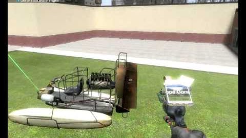 A Gmod Tutorial: How to Make a Fun Airboat Ride
