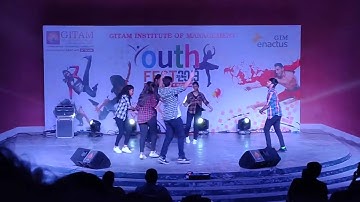 Amazing group dance performance,Youth fest,2k19@GITAM