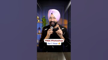 OFFER 🔥 FREE Photoshop for 1 year 🤩 #photoshop #free