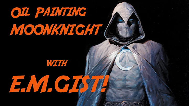 Oil Painting MOONKIGHT with E. M. Gist!