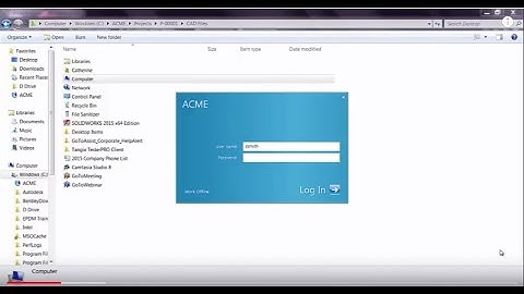 Video Tech Tip: SOLIDWORKS Enterprise PDM (EPDM) - How to Use the "Work Off-Line" Mode