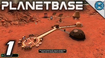 Planetbase Gameplay / Let