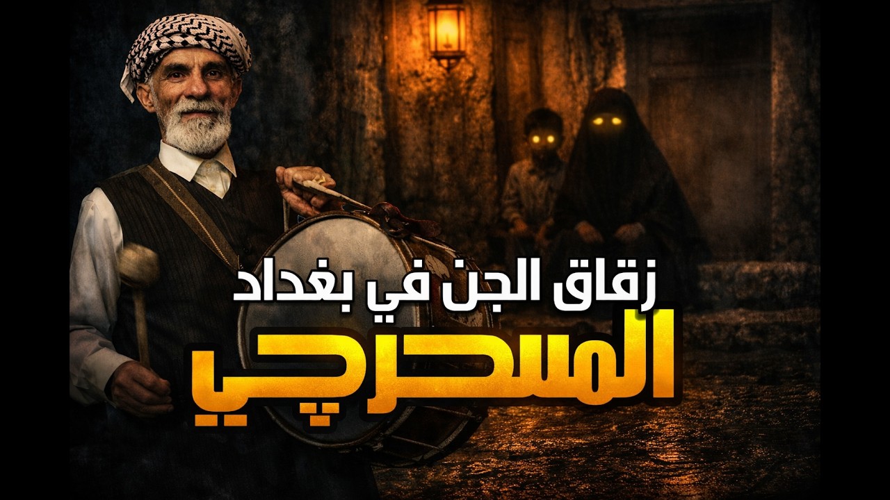 المسحرچي وأطفال الجن بالأحياء القديمة في بغداد قصة  مرعبة من التراث