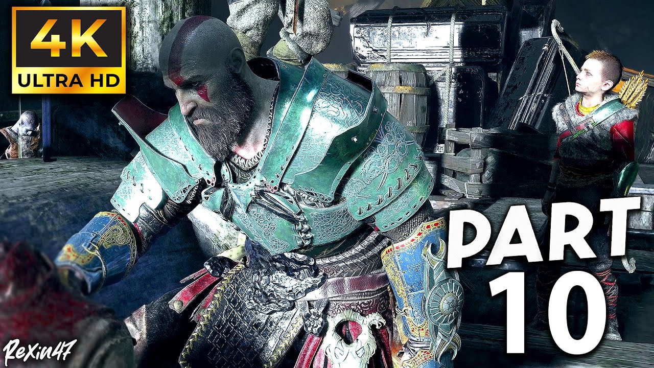 GOD OF WAR (2018) Gameplay Walkthrough PART 10 [4K UHD 60FPS PC] - No Commentary