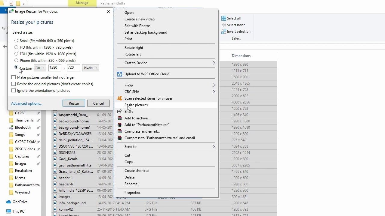 New Image resizer for Windows 10 2020 free | free Bulk Mass Image resizer for Windows 10
