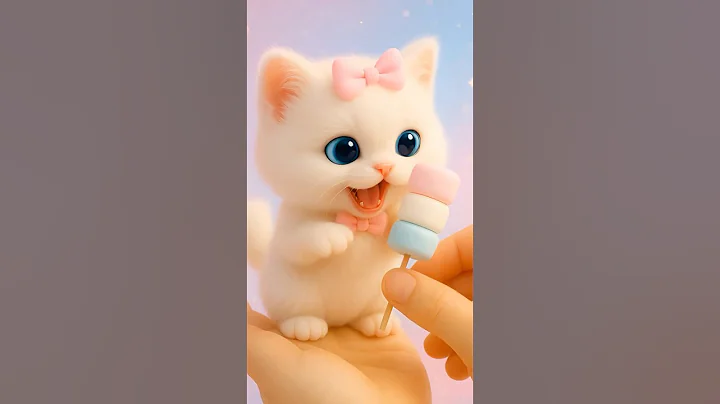 Video 11509971: sweet persian kitten, white persian kitten, persian kitten enjoying, cutest persian kitten, tiny cat, cat cute funny