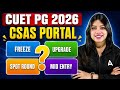 DU CUET PG 2026 CSAS Portal | Watch This Before Choosing Freeze, Upgrade, Spot Round & Mid-Entry!