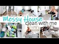 *MESSY HOUSE* CLEAN WITH ME - REAL MOM LIFE HOUSE CLEANING MOTIVATION 2021 - Intentful Spaces