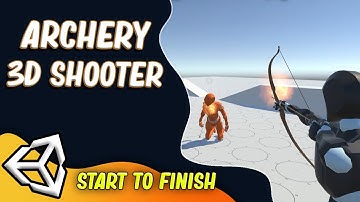 Archery Shooter game (bow & Arrow) in Unity3D | Unity Beginner Tutorial Coding