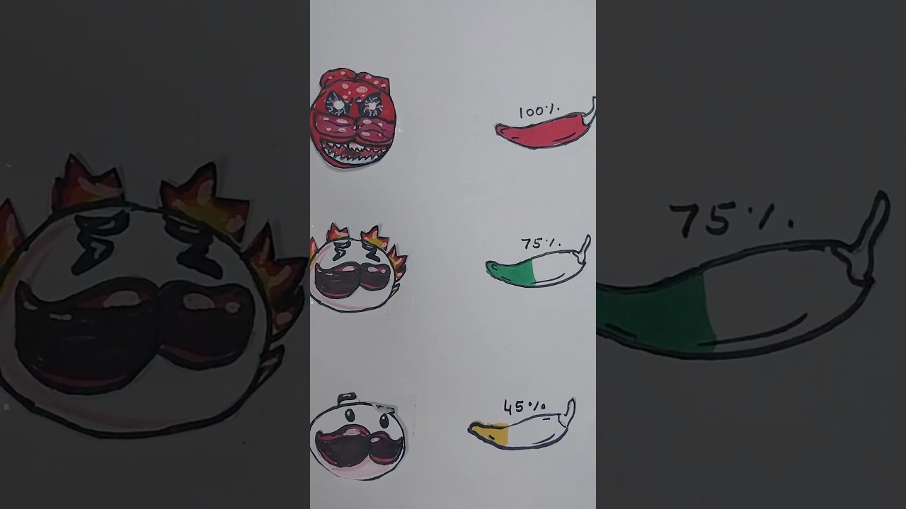 ✨️Sprunki Oc Pringles chilli🌶 Phase 2  Puzzle Art 