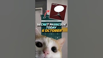 New Update PassCode Secret Room Today - 6 OCTOBER! #garenadeltaforce #gaming #deltaforce