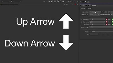 Nuke | Cycle Through Dropdowns Shortcut (Up/Down Arrows)