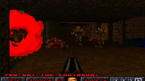 PSX Final Doom - Level 08: Minos