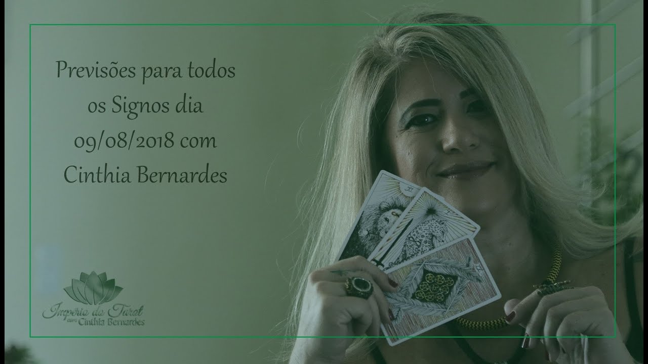 Tarot com Astrologia previsões para todos os signos 09.08.18 - YouTube