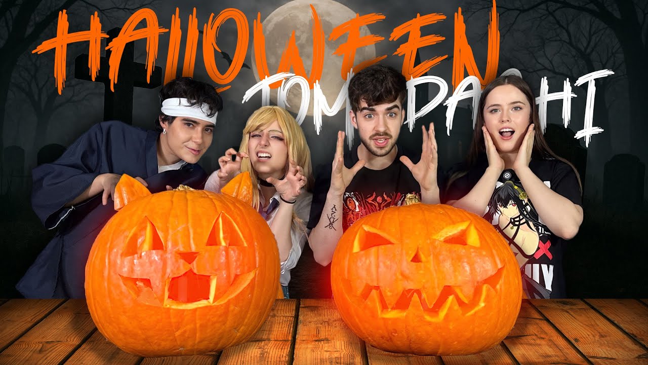 🎃 FIZEMOS UMA COMPETIÇÃO DE ABÓBORAS DE HALLOWEEN 🎃 | TOMODACHI 