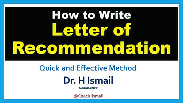 How to Write a Letter of Recommendation Using Ai Tools | ChatGPT | Tips, Examples, and Templates