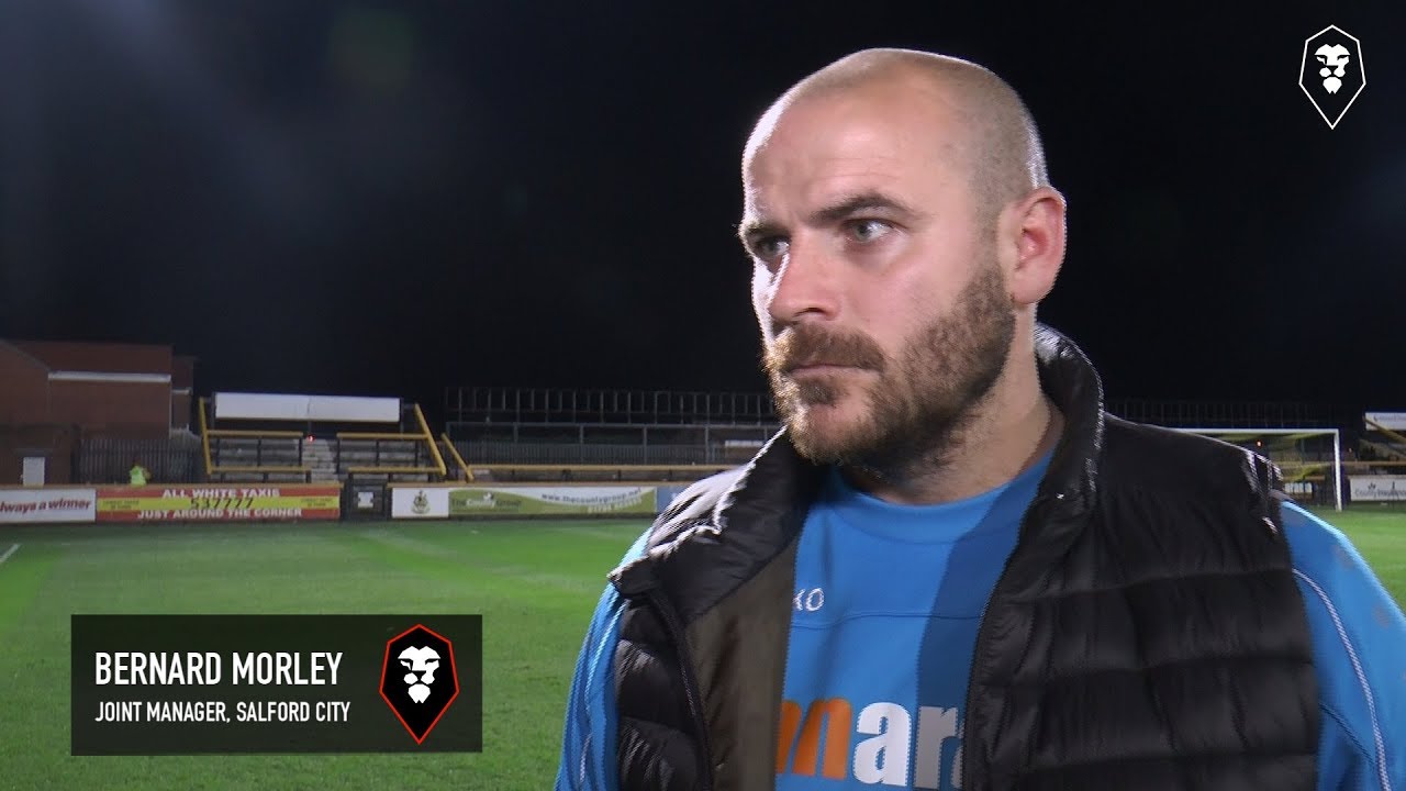 national league volley Southport 0-1 Salford City - Bernard Morley post-match interview