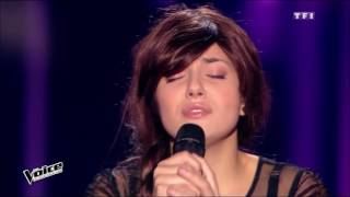 The Voice 2015│Elvya   Je suis malade Serge Lama│Blind Audition