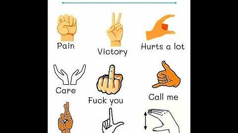 types of hand sign #short  #shortvideo