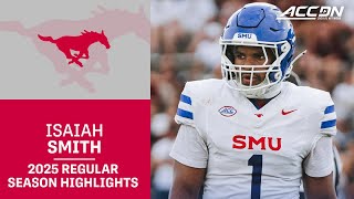 Isaiah Smith 2025 Regular Season Highlights | SMU Edge