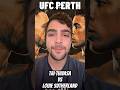 Tai Tuivasa vs Louie Sutherland - UFC Perth