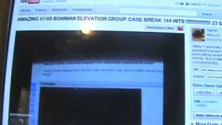 BOWMAN ELEVATION 12 BOX CASE SICKKKK!!!! 144HITS!!!! 22 SPOTS LEFT Content