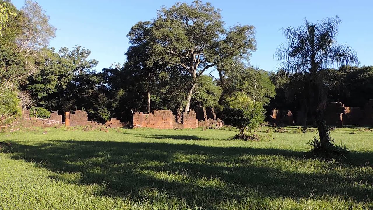 Ruinas de Santa María la Mayor, Provincia de Misiones, Argentina.