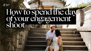 What to do on the Day of your Engagement Shoot | Luxury Wedding Planning Tips by Nazlee