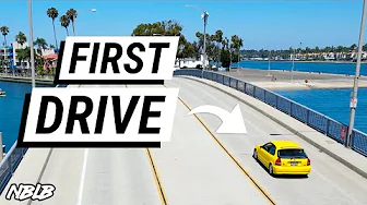 FIRST DRIVE of the B16 Swapped 1996 Civic EK Hatchback!