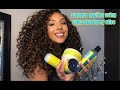 SUMMER CURLY HAIR ROUTINE using Curls Blueberry Bliss