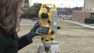 How to Use a Digital Theodolite - Part 1 of 2