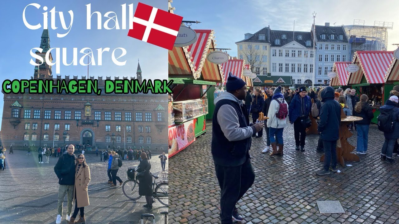Copenhagen City Walk 🇩🇰: City Hall, Strøget & Vibrant Streets | Denmark Vlog HD (2024)