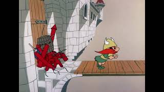 Yosemite Sam , Bugs Bunny -name of episode 'Prince Violent'-Year of production  1961