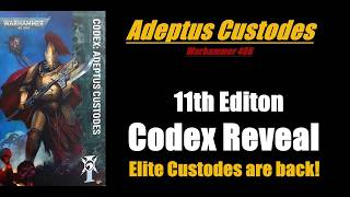 Details Adeptus Custodes 11th Edition Codex Reveal Overview Warhammer 40K Update