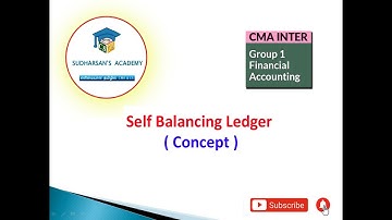 Self Balancing Ledger ( Concept )