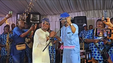 WATCH HOW PASUMA SERENADES OTUNBA TAOFEEK SOKOYA A.K.A DANKU AT HIS 50TH BIRTHDAY CELEBRATION.