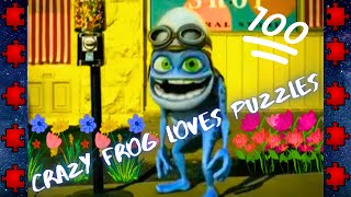 Crazy frog near the candy shop | Jigsaw puzzles screenshot 3