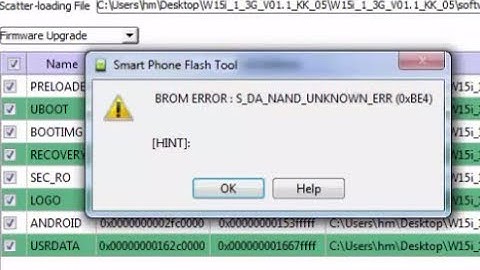 How to Unbrick or Restore MTK Nand Cpu mt6572 dead boot repair/  brom error s_da_nand_unknown_ere  l
