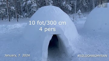 #igloohagmyran 4x Igloo