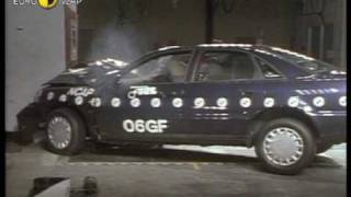 euro ncap | audi a4 | 1997 | crash test