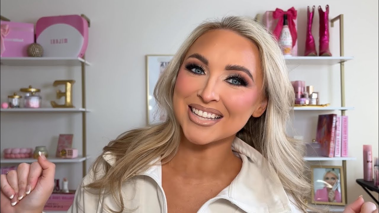 FULL GLAM MAKE UP: using all of my fave go to products - YouTube