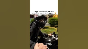 She was feeling the wind and something unexpected happened 😍🫶🏻