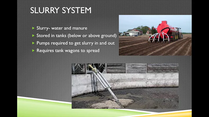 Standard Manure Management on Dairy Farms