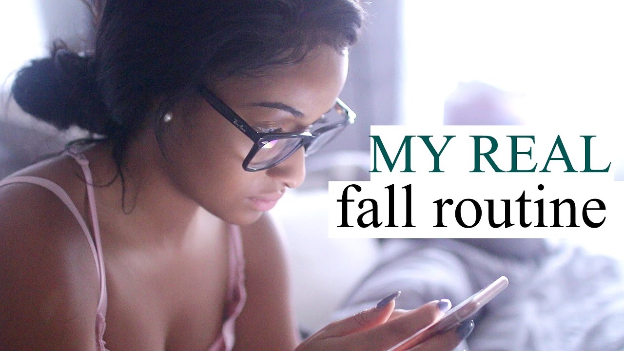 My REAL Fall Morning Routine! Online School Edition