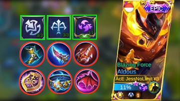 WTF DAMAGE!!! BEST BUILD ALDOUS FOR FAST FARM