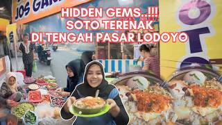 BLITAR VIRAL‼️JUMBO CHICKEN SOTO FOR IDR 10,000, THE MOST DELICIOUS IN THE MIDDLE OF LODOYO MARKET