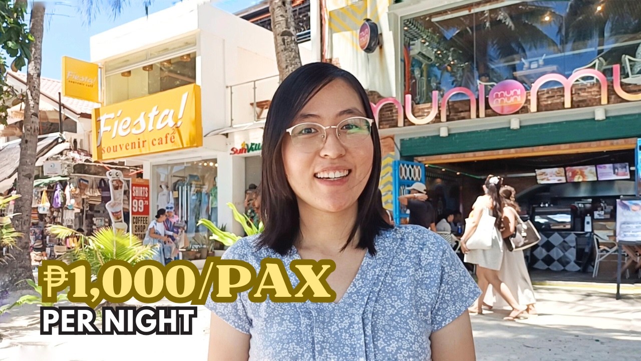 The BEST Budget Beachfront Hotel in Station 1, Boracay! | Trisha Yu