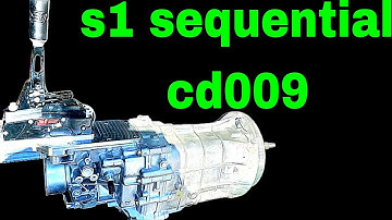 S1 sequential shifted cd009 gearbox