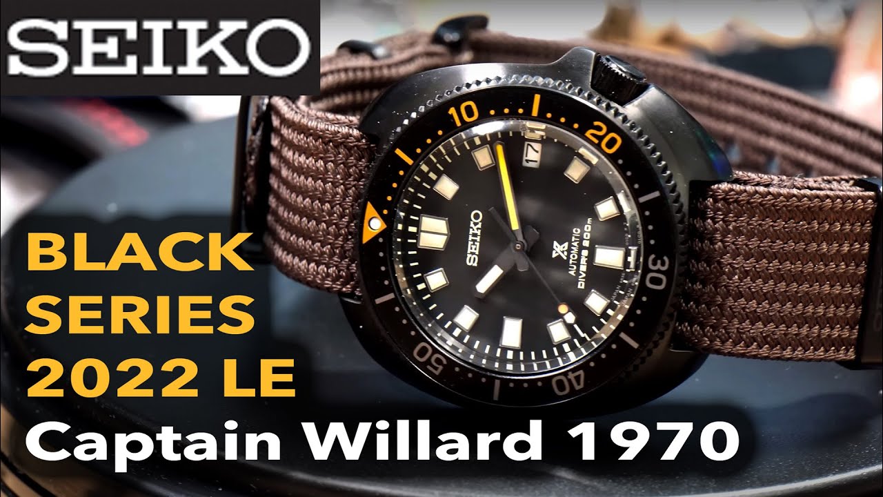 Seiko Black Series 2022 Captain Willard Limited Edition SPB257J
